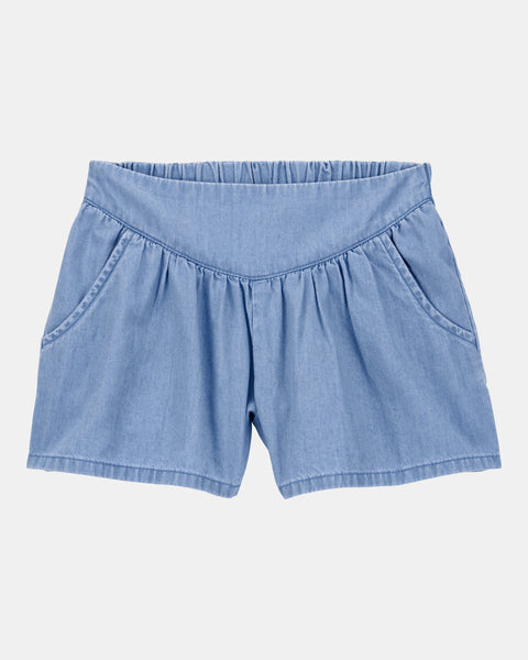 Carters Short Chambray para Niña