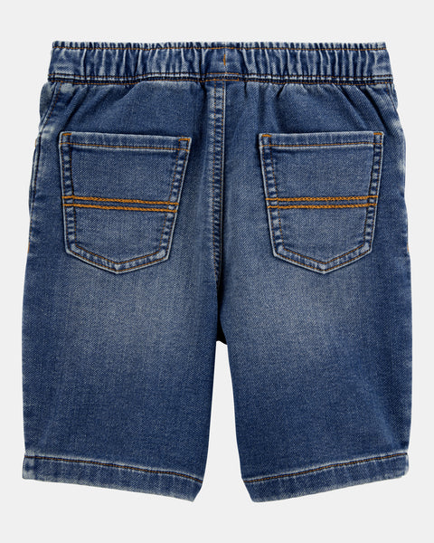 Carters Short Denim Pull On para Niño