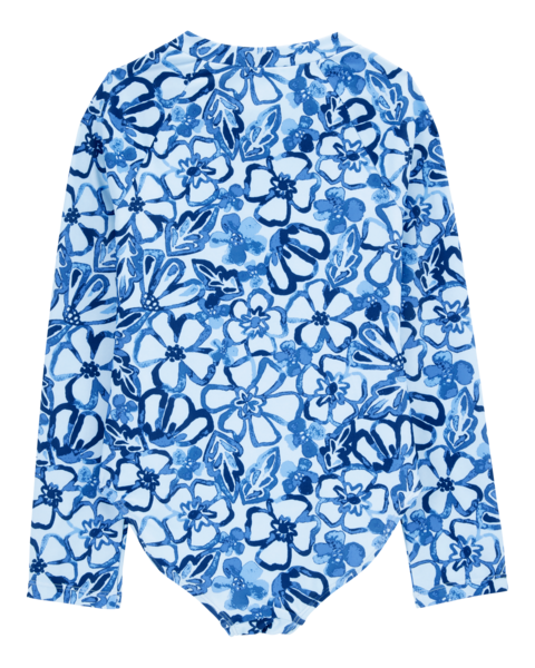 Carters Vestido de Baño Floral Blue Rg 1pk para Niña