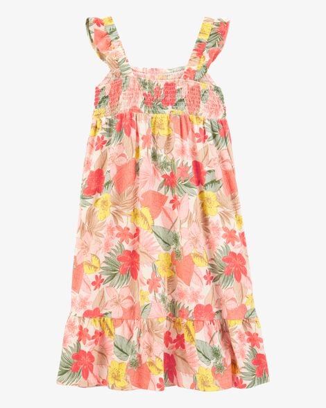 CARTERS NIÑA VESTIDO MIDI FLORAL