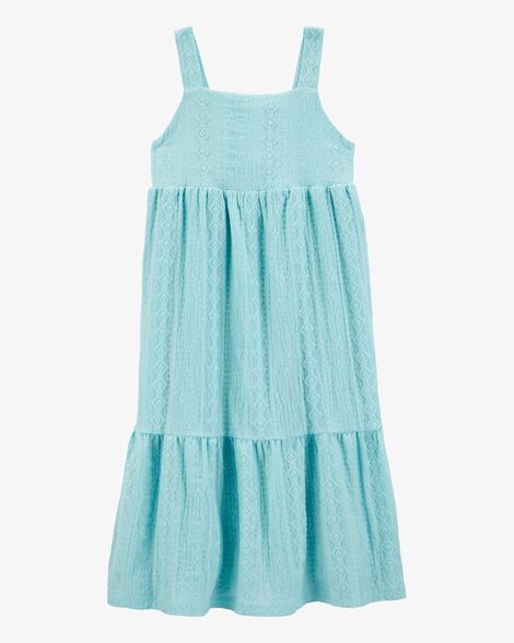 CARTERS NIÑA VESTIDO MIDI BLUE