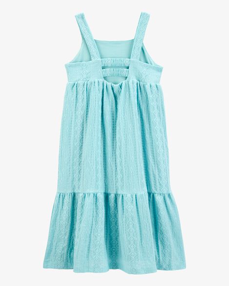 CARTERS NIÑA VESTIDO MIDI BLUE
