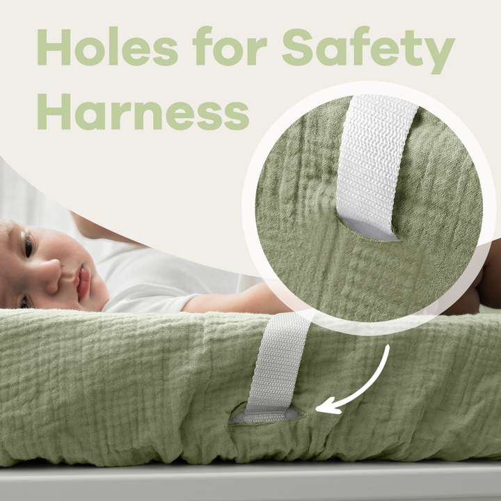 COMFY CUBS FORRO PARA PAD CAMBIADOR SAGE