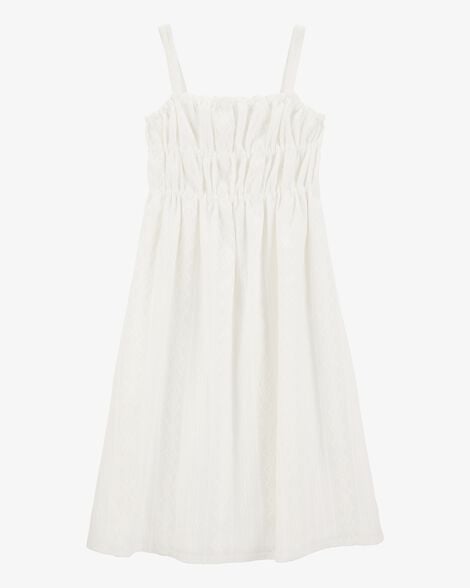 CARTERS NIÑA VESTIDO MIDI WHITE
