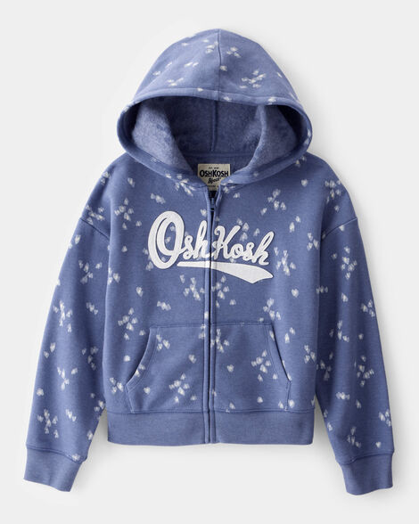 OSHKOSH NIÑA ABRIGO KG LOGO FLORAL NAVY