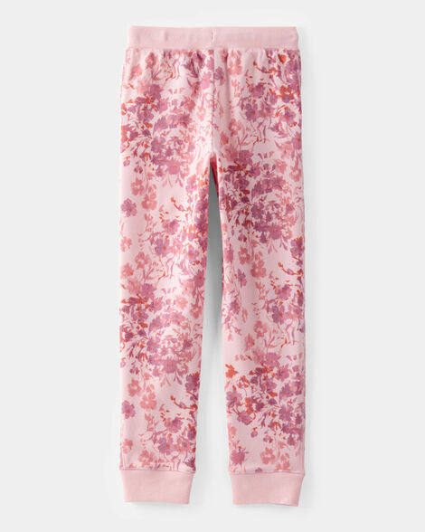 OSHKOSH NIÑA PANTALON KG LOGO FLORAL PINK