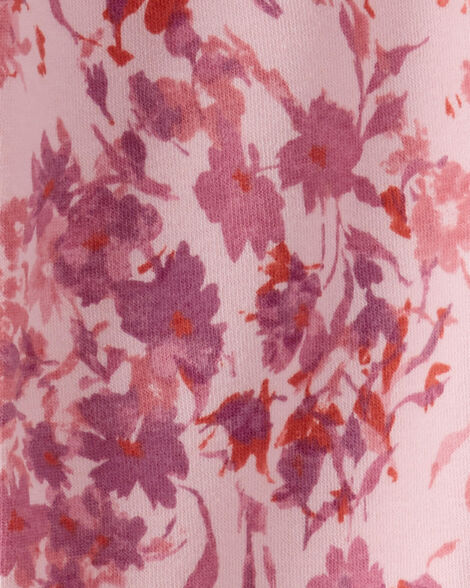 OSHKOSH NIÑA PANTALON KG LOGO FLORAL PINK