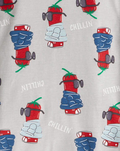 CARTERS NIÑO PIJAMA 4PC