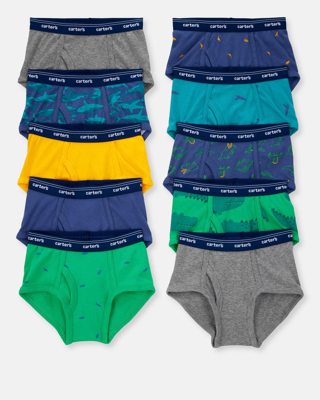 CARTERS NIÑO CALZONCILLO ASST 10PCS