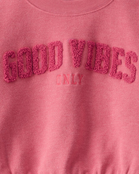 OSHKOSH NIÑA ABRIGO KG GRAPHIC CREW PINK