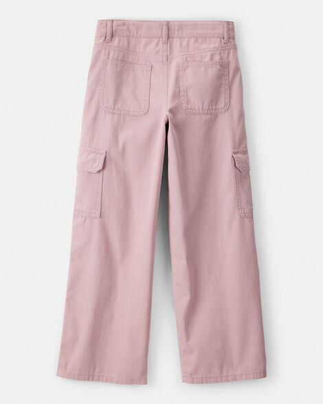 OSHKOSH NIÑA PANTALON WOVEN PINK