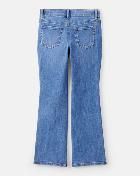OSHKOSH NIÑA JEAN DENIM BOOTCUT CROSSOVER BLUE