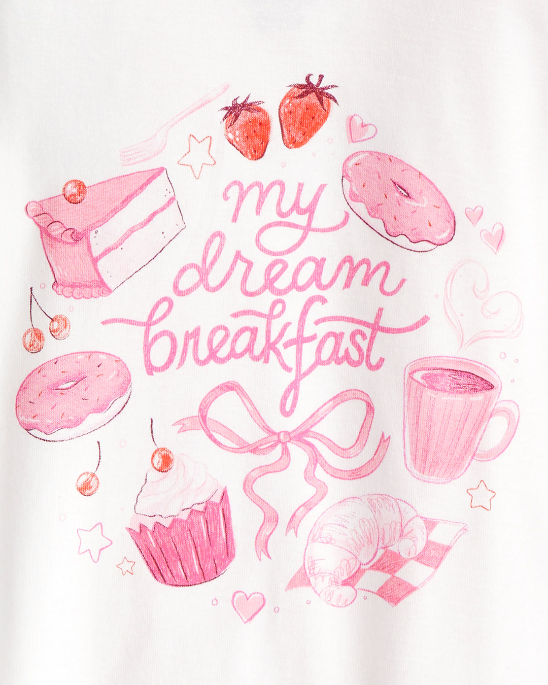 CARTERS NIÑA PIJAMA COTTON PRINT 4PCS