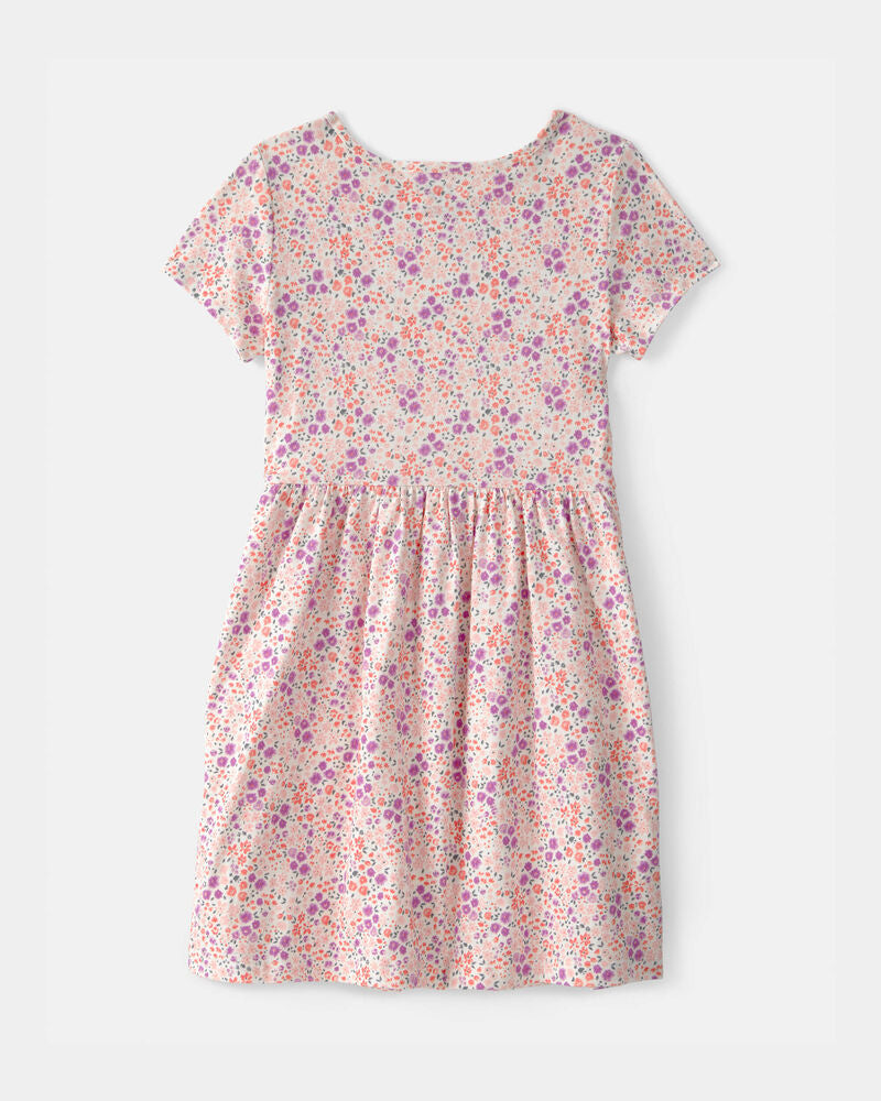 CARTERS NIÑA VESTIDO PRINTD JRSY