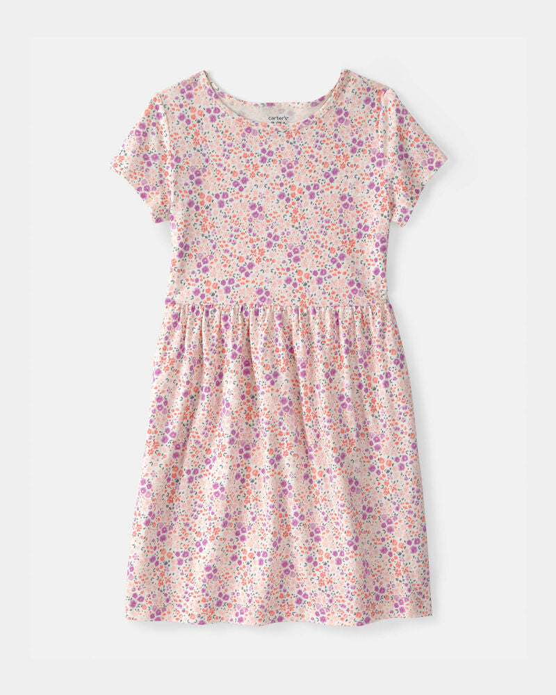 CARTERS NIÑA VESTIDO PRINTD JRSY