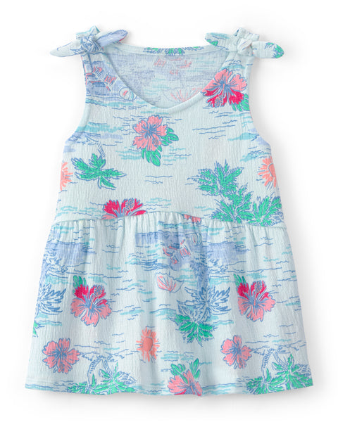 Carters Blusa Crinkle Tie Tank Prt para Niña