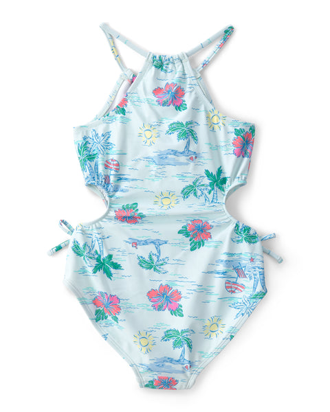 Carters Vestido de Baño Cut-out Prt para Niña