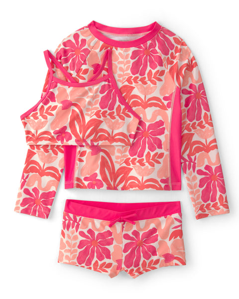 Carters Vestido de Baño Floral 3pcs para Niña