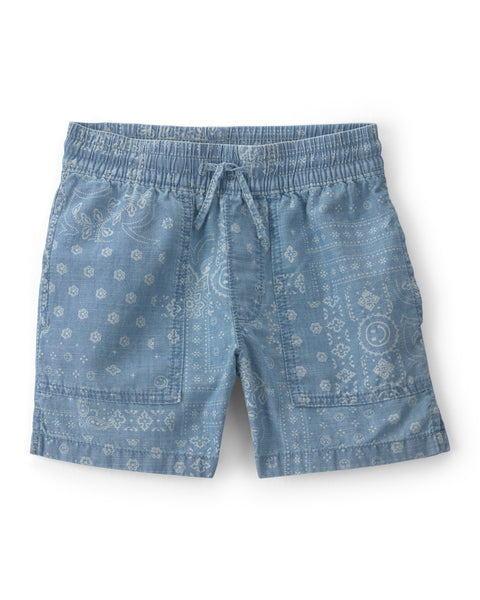 OSHKOSH NIÑO SHORT CHAMBRAY