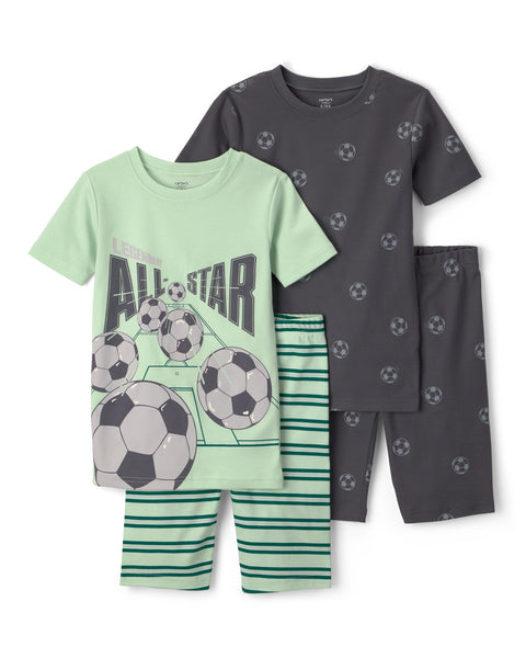Carters Pijama Cotton 4pcs para Niño