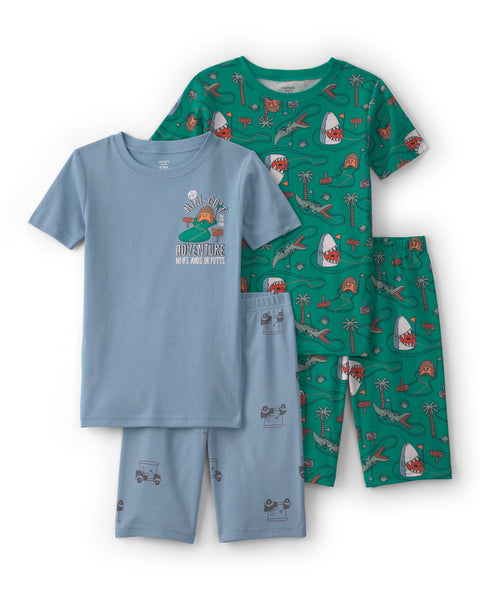 Carters Pijama Cotton 4pcs para Niño