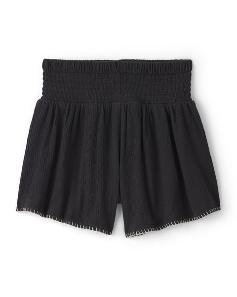 Carters Short Smocked Black para Niña