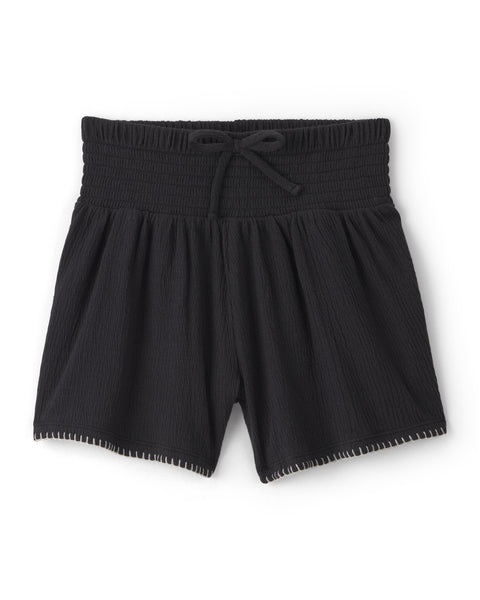 Carters Short Smocked Black para Niña
