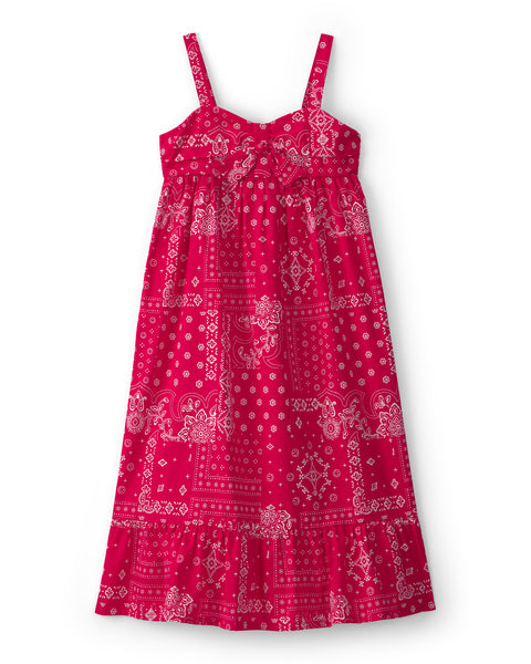 OSHKOSH NIÑA VESTIDO MIDI RED