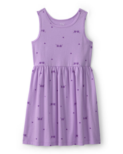 Carters Vestido Op Tank Print para Niña