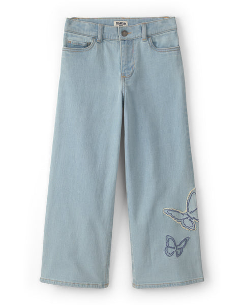 OSHKOSH NIÑA PANTALON WIDE LEG CROPPED