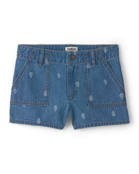 OSHKOSH NIÑA SHORT DENIM