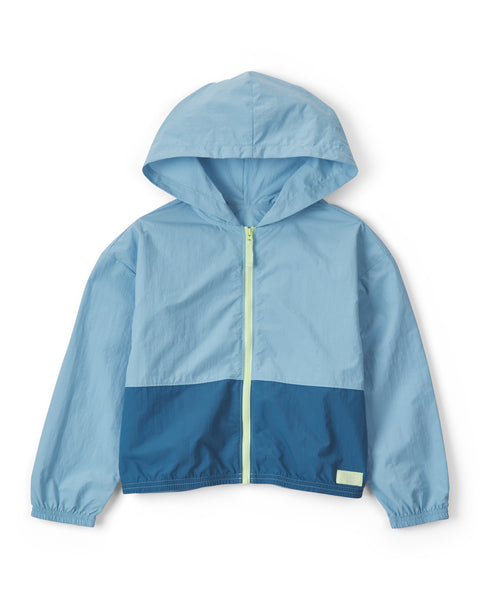 Carters Abrigo Colorblock Jacket Blue para Niña