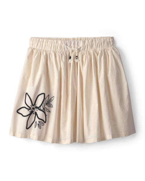 Carters Falda Emb White para Niña