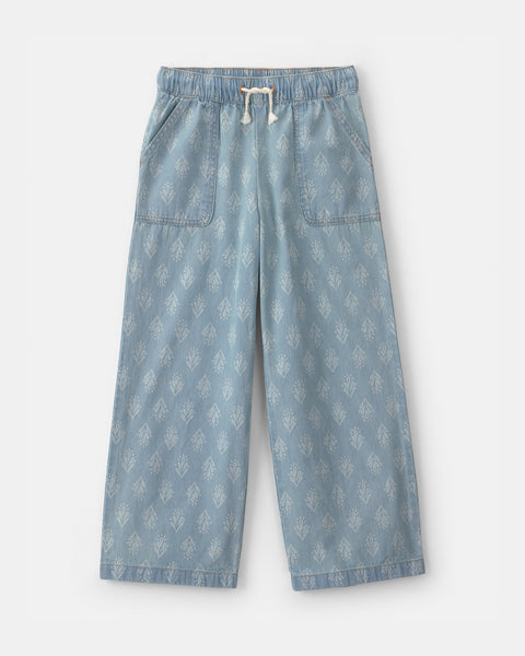 OSHKOSH NIÑA PANTALON PULL ON SKY BLUE