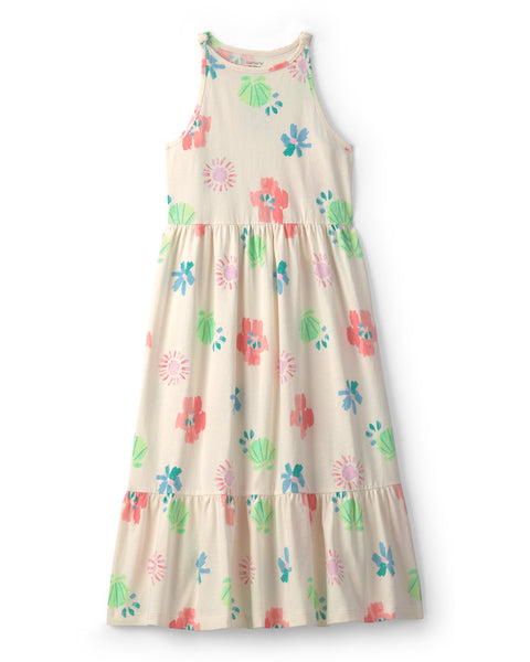 Carters Vestido Knit Maxi Floral para Niña