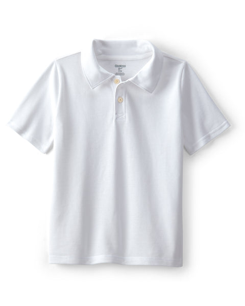 OSHKOSH NIÑO POLO WHITE