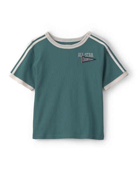Carters Tshirt M/c Fashion Green All Star para Niño