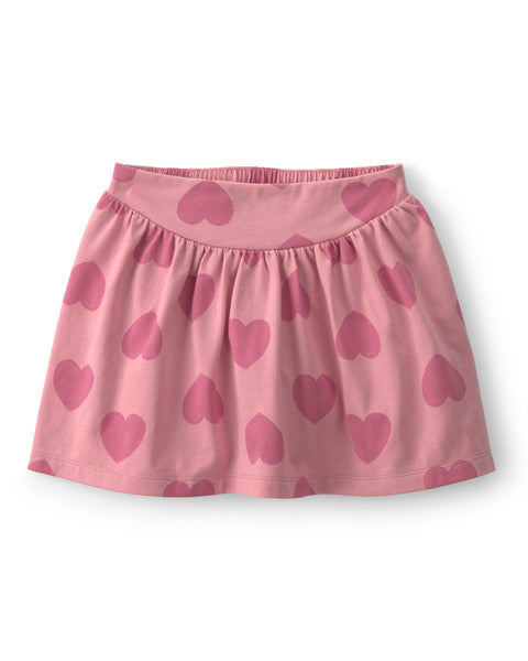 Carters Falda Heart Print Pink para Niña