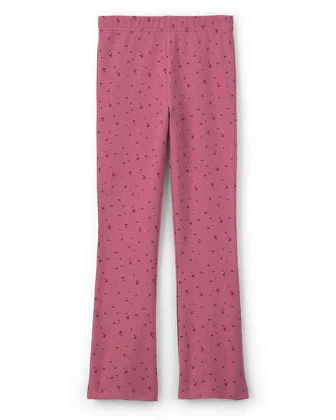 Carters Leggin Flare Pink Heart para Niña