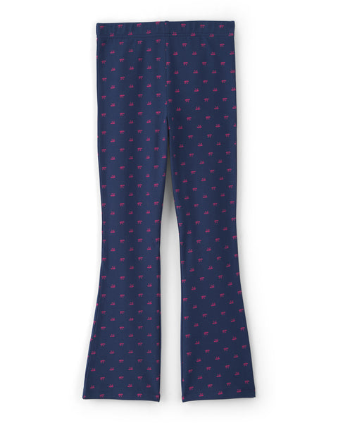 Carters Leggin Flare Navy Mini Bow para Niña