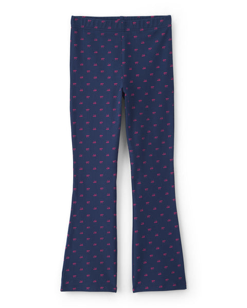 Carters Leggin Flare Navy Mini Bow para Niña