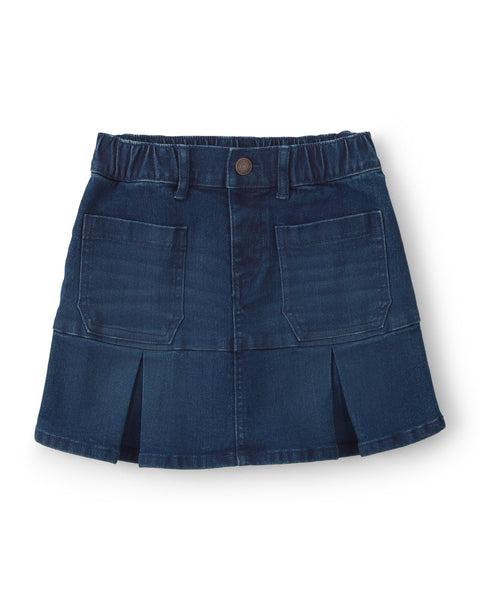 OSHKOSH NIÑA FALDA DENIM POCKET PLEATS