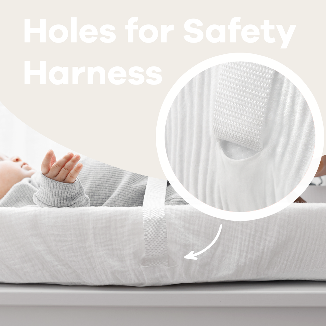 COMFY CUBS FORRO PARA PAD CAMBIADOR WHITE