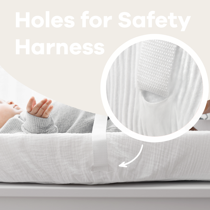 COMFY CUBS FORRO PARA PAD CAMBIADOR WHITE