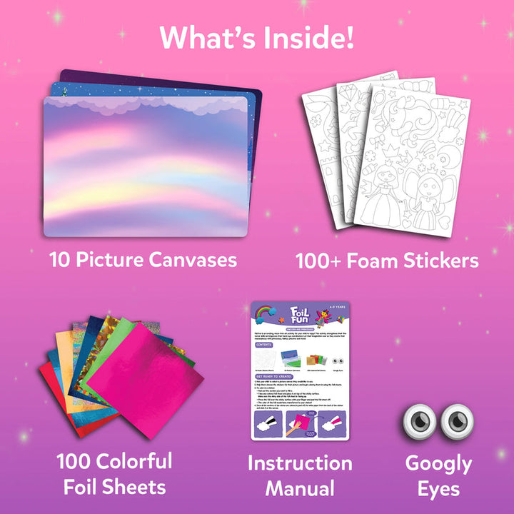SKILLMATICS FOIL FUN UNICORN & PRINCESSES