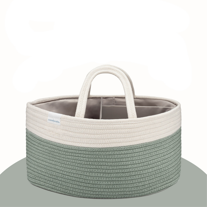 COMFY CUBS CESTO PARA PAÑALES SAGE