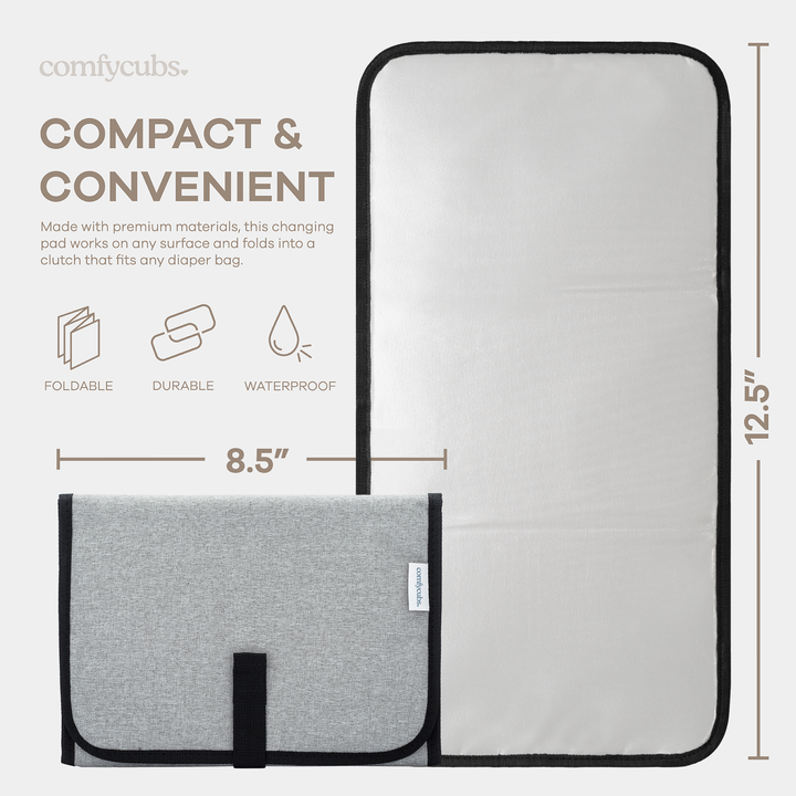 COMFY CUBS PAD CAMBIADOR COMPACT SOLID GREY