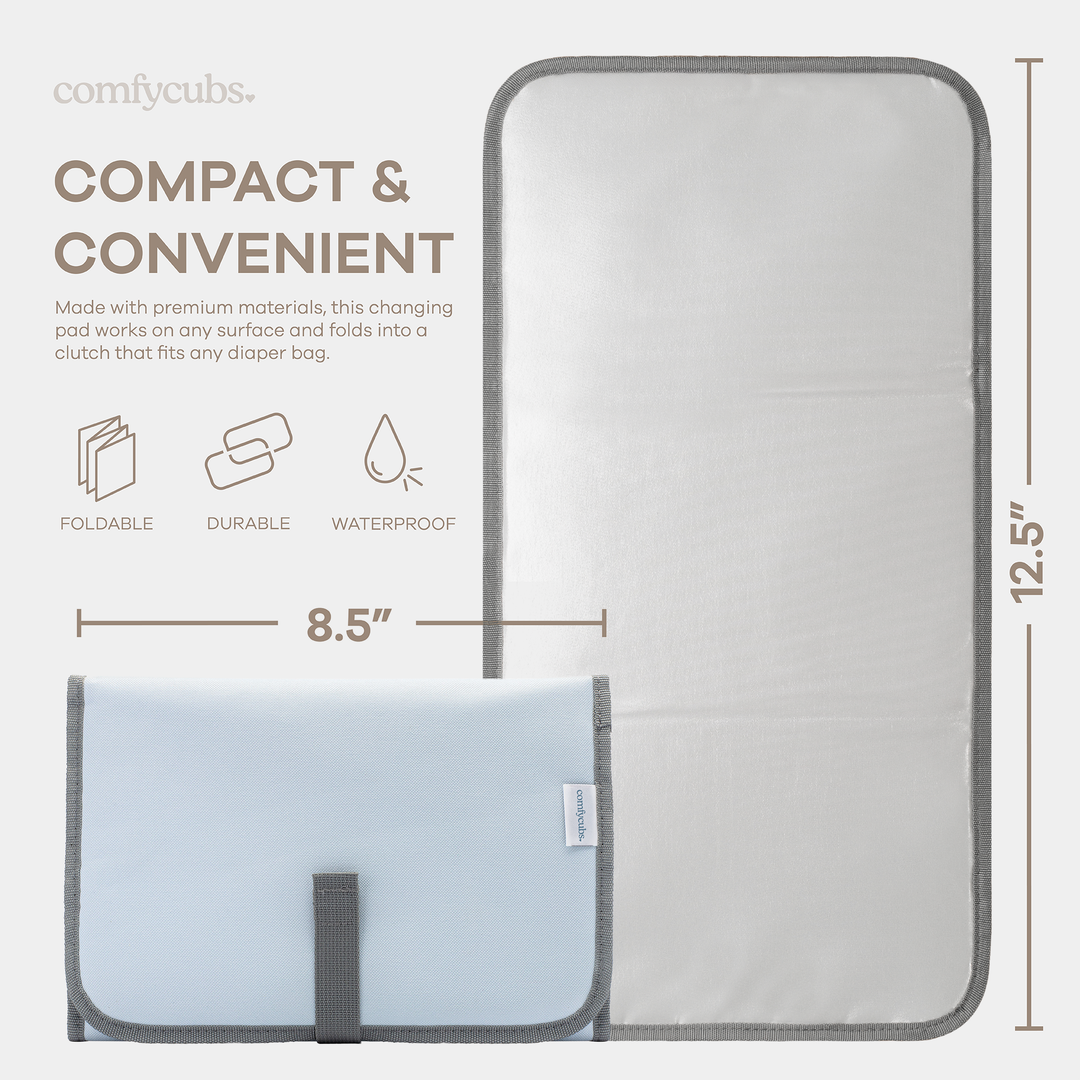 COMFY CUBS PAD CAMBIADOR COMPACT SEA BLUE