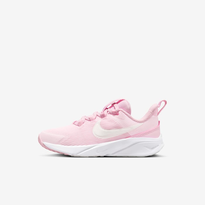 NIKE NIÑO ZAPATILLA STAR RUNNER 4 PINK FOAM/WHITE