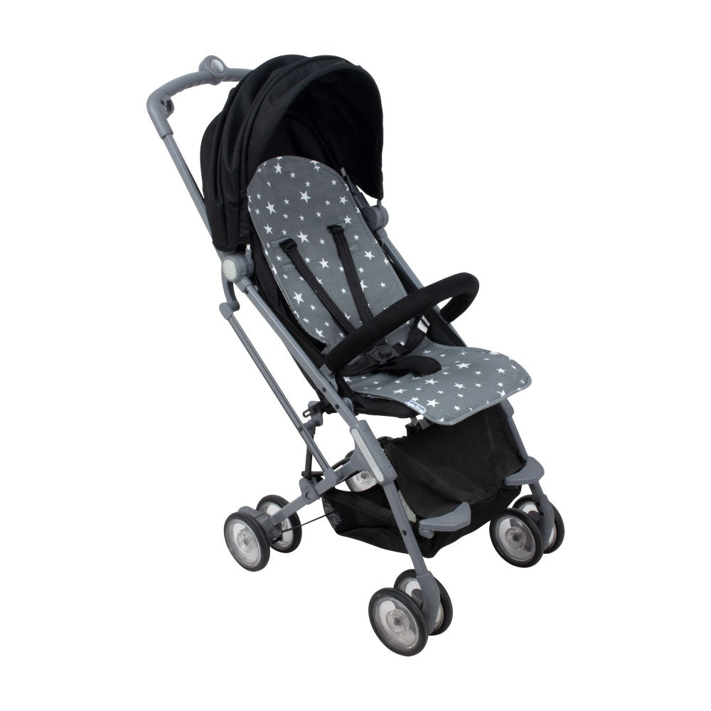 SEVI BEBE COJÍN PARA COCHECITO  - GRIS STAR